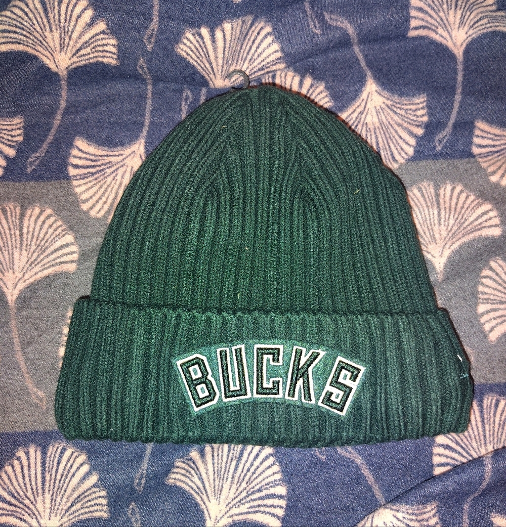 Green Bucks Knit Beanie